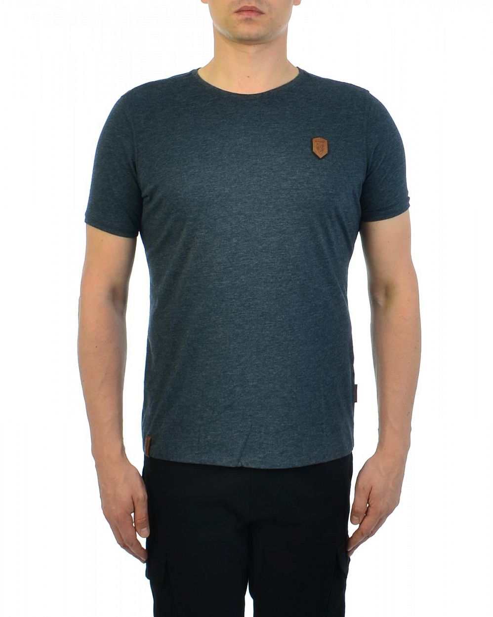 Футболка мужская Naketano Italienischer Hengst indigo Blue отзывы