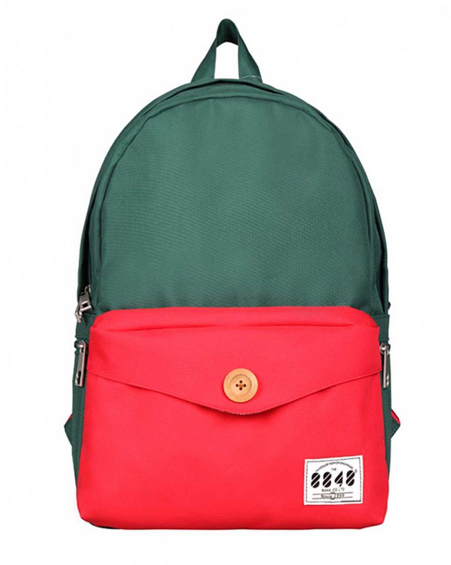 Рюкзак школьный 8848 Sydney Green Red отзывы