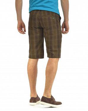 Шорты бермуды Etnies Rivington Plaid Chocolate