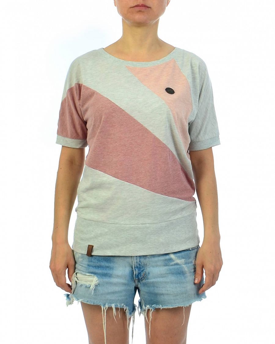 Футболка женская руква 1/3 Германия Naketano Specki Chan II Stone Grey-Foggy Rose Melange отзывы Футболка женская руква 1/3 Германия Naketano Specki Chan II Stone Grey-Foggy Rose Melange отзывы