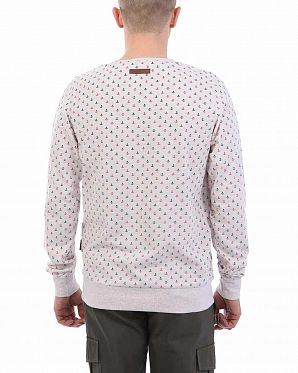 Толстовка мужская свитшот Naketano Until Anchor Beige Толстовка мужская свитшот Naketano Until Anchor Beige