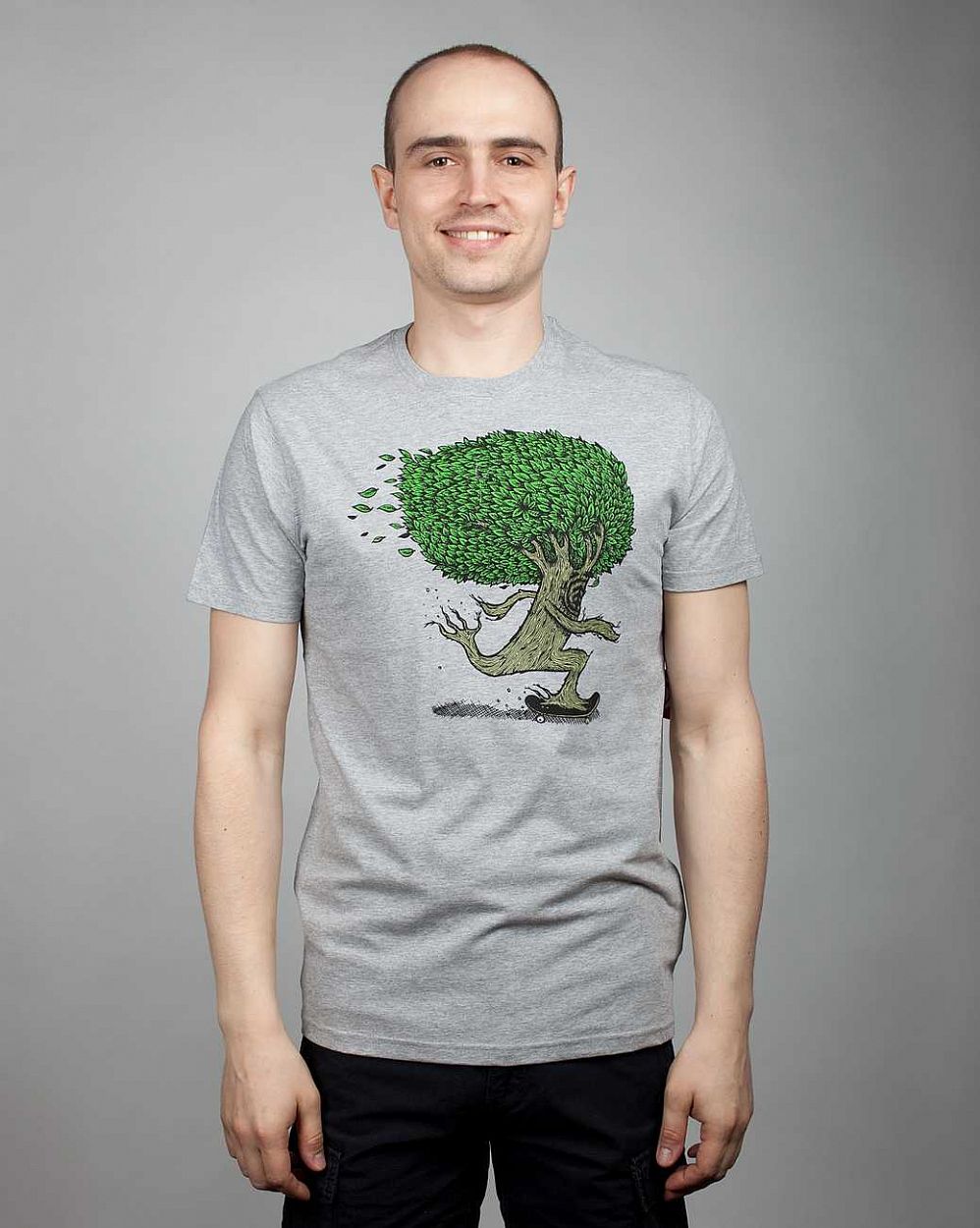 купить Футболка Element Pushin Tree SS F Grey Heather в Москве купить Футболка Element Pushin Tree SS F Grey Heather в Москве