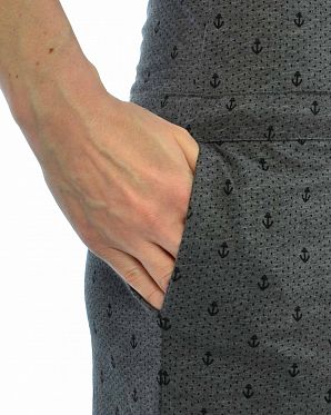 Платье женское короткий рукав и карманами Naketano El Majmuni Ankerdizzel Dark Grey Melange Платье женское короткий рукав и карманами Naketano El Majmuni Ankerdizzel Dark Grey Melange