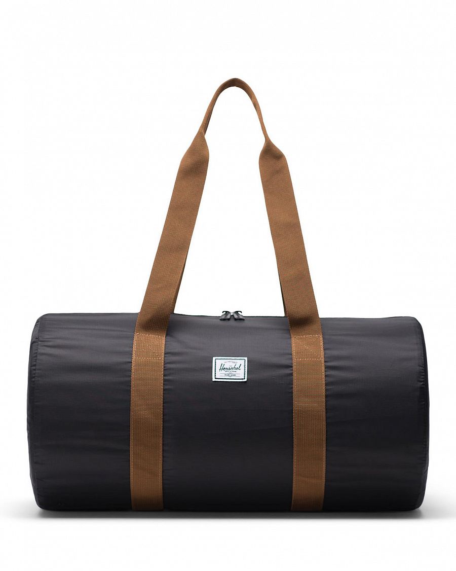 Сумка складная Herschel Packable Duffle Bag Black Saddle отзывы