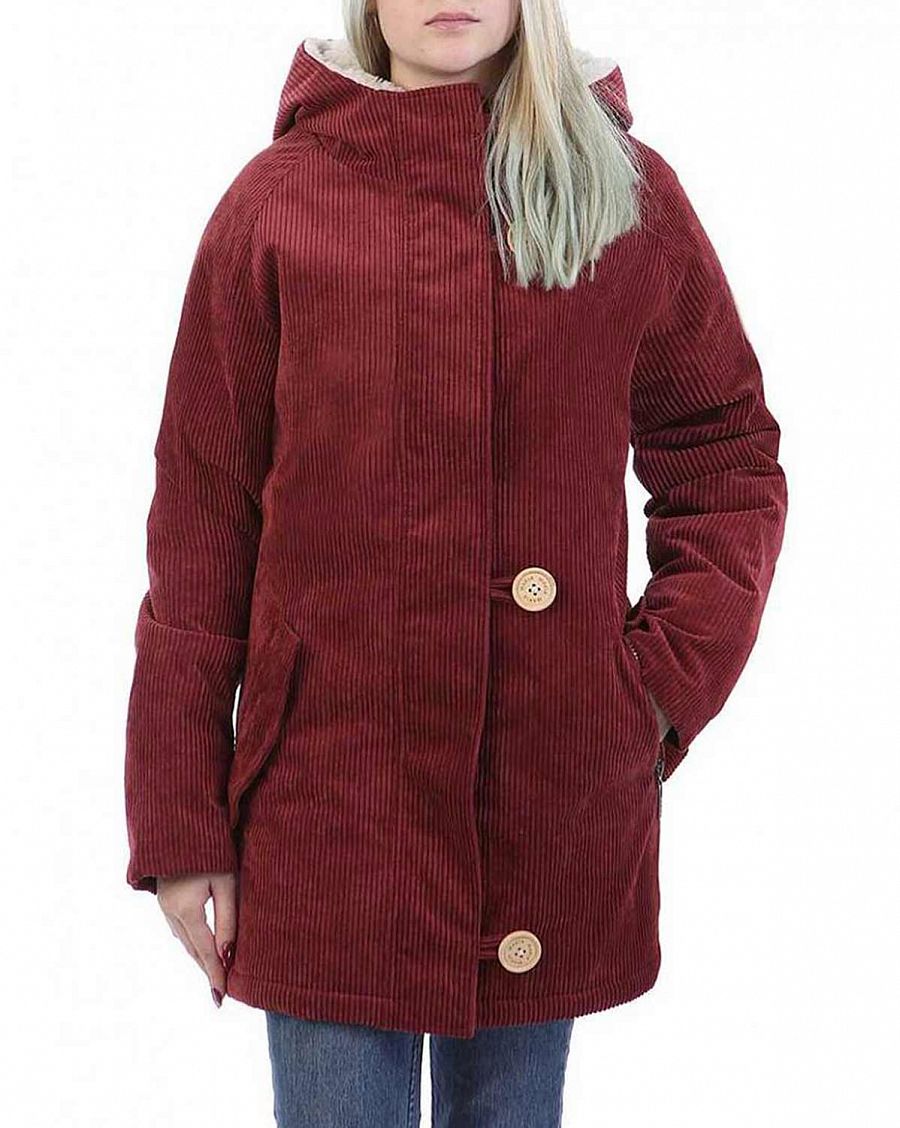 Куртка женская водоотталкивающая на меху Makia Raglan Jacket Cordovan отзывы