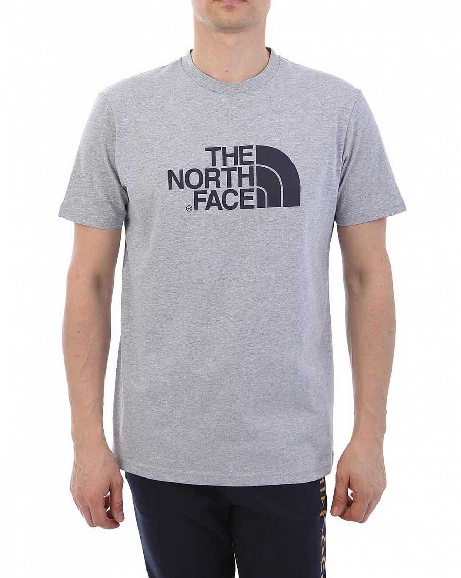 Футболка The North Face 000035551 Grey Navy отзывы