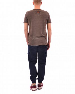 Футболка мужская Naketano Fashionopfa Indigo Blue