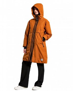 Парка женская зимняя водонепроницаемая Швеция Didriksons Aino Amber