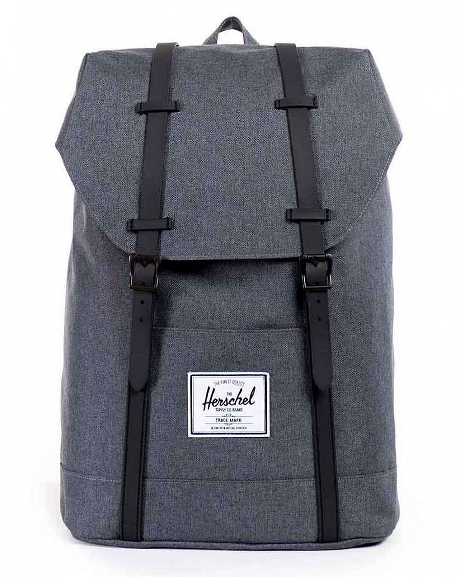 Рюкзак с отделением для 15 ноутбука Herschel Retreat Black Crosshatch отзывы