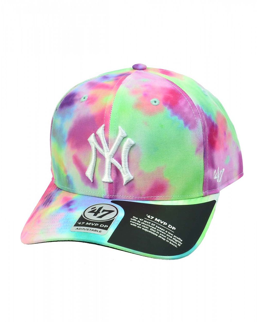 Бейсболка классическая с изогнутым козырьком '47 Brand MVP DP New York Yankees WH White отзывы