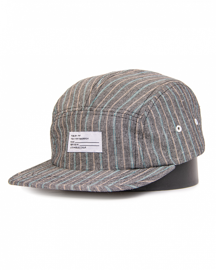 Бейсболка с прямым козырьком Publish Barbier Black отзывы