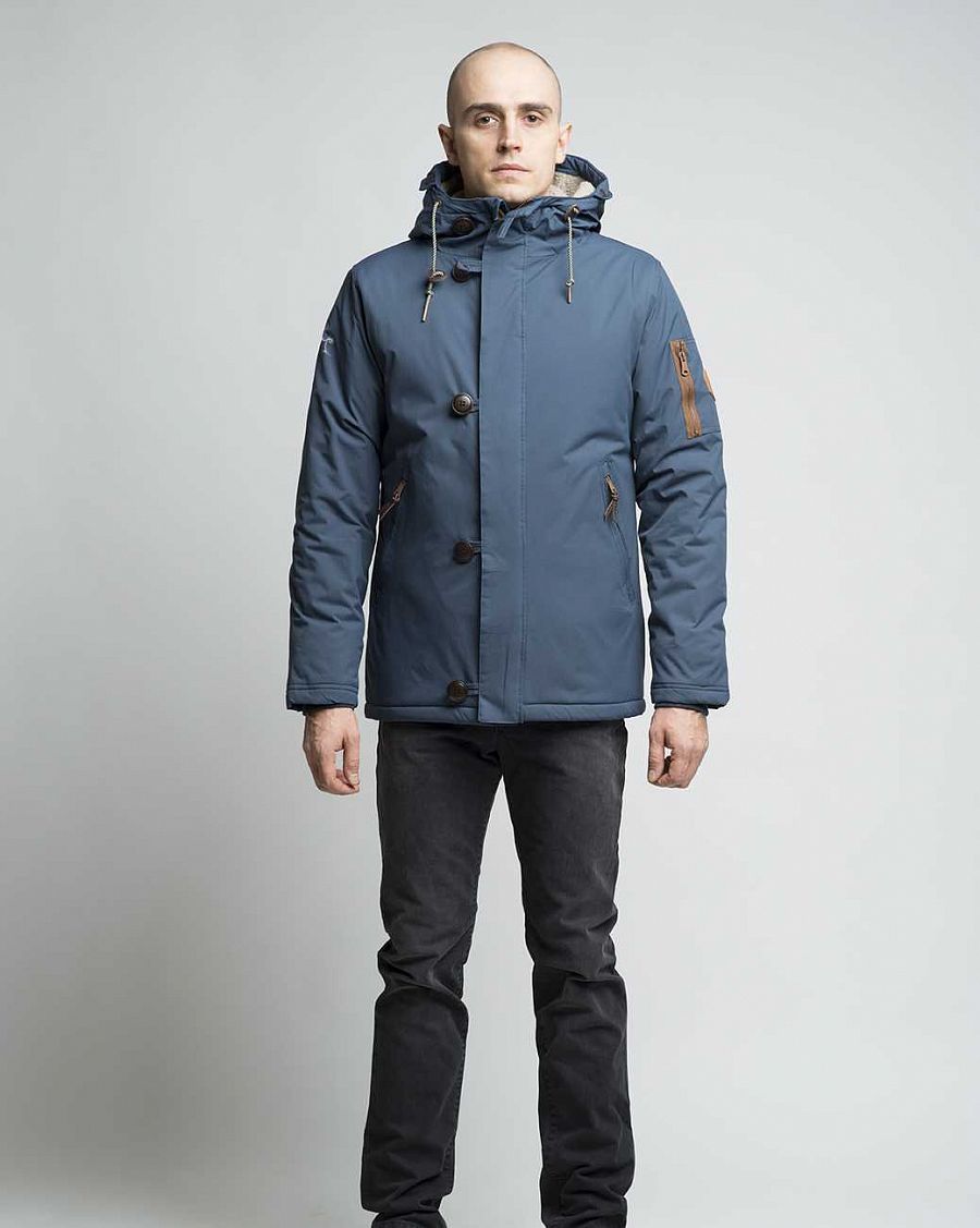 Куртка укороченная на меху Loading Jacket Blue Marine отзывы