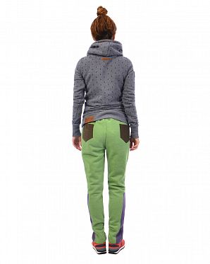 Джоггеры женские Naketano Two Ton Pocket Double Ton Light  Green Purple Джоггеры женские Naketano Two Ton Pocket Double Ton Light  Green Purple