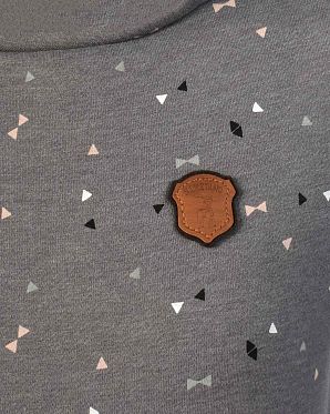 Толстовка женская с капюшоном Naketano Kann Ich Valuta II Dark Grey Melange Толстовка женская с капюшоном Naketano Kann Ich Valuta II Dark Grey Melange