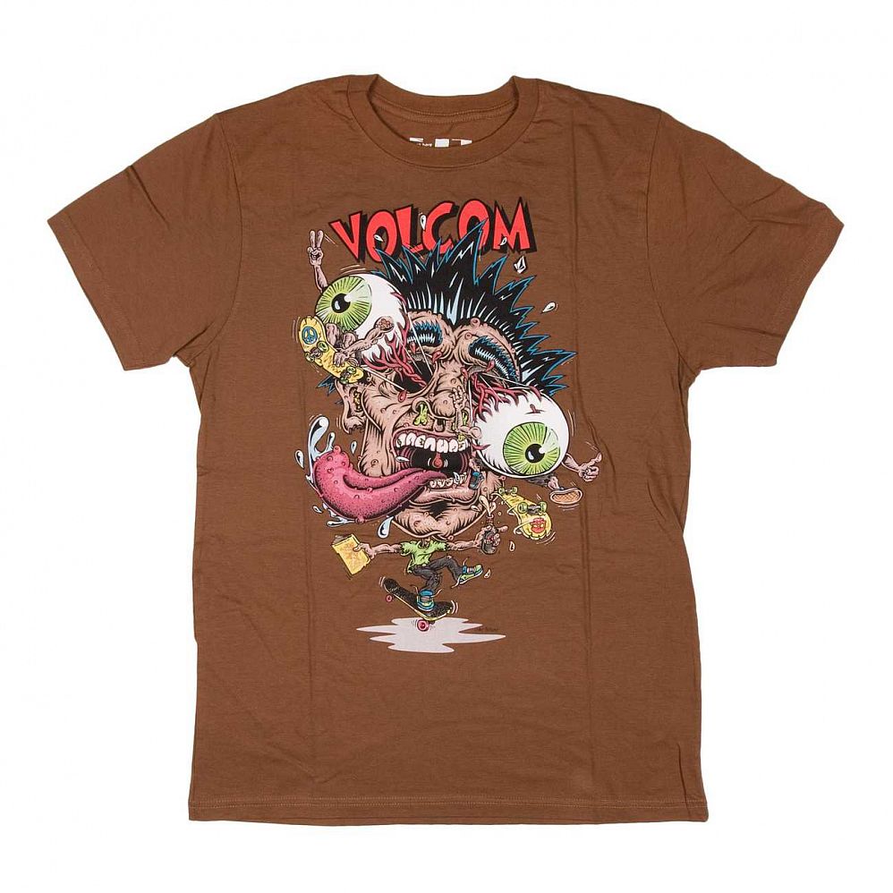 купить Футболка Volcom FA Jamie Brown SS Slim Brown в Москве купить Футболка Volcom FA Jamie Brown SS Slim Brown в Москве