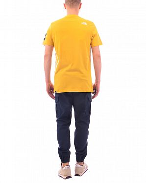 Футболка мужская The North Face Fine 2 Yellow Футболка мужская The North Face Fine 2 Yellow