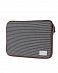 Чехол для ноутбука HEX Fleet MacBook Pro sleeve with IPad pocket, Black Grey stripe (15) отзывы