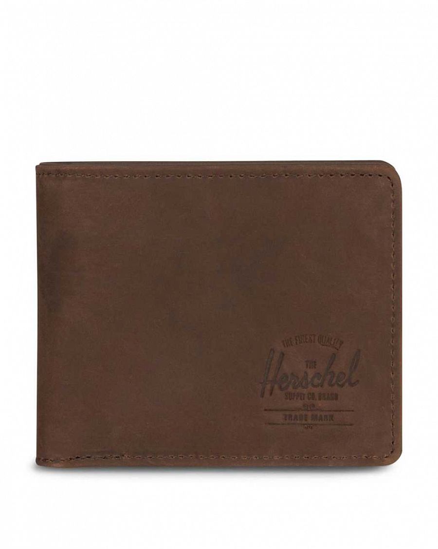 Кошелек Herschel Hank Coin RFID Leather Nubuck Brown отзывы Кошелек Herschel Hank Coin RFID Leather Nubuck Brown отзывы