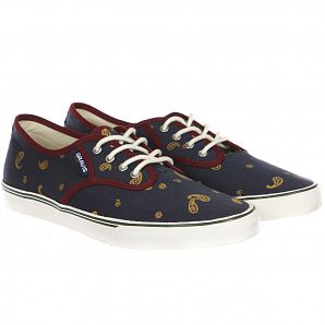 Кеды мужские низкие Gravis Slymz Navy Citrus Paisley Кеды мужские низкие Gravis Slymz Navy Citrus Paisley