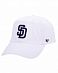 Бейсболка  '47 Brand Clean Up San Diego Padres White