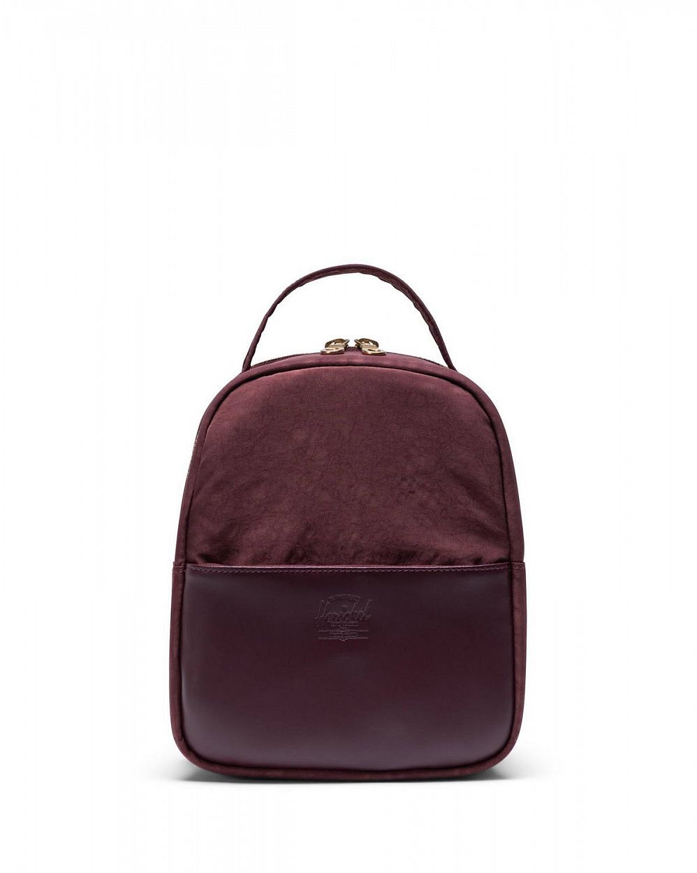 Рюкзак небольшой Премиум нейлон кожа Herschel Orion Mini Deep Burgundy отзывы