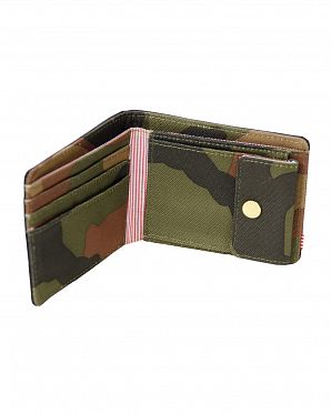 Кошелек с отделом под мелочь Herschel Roy + Coin Black Woodland Кошелек с отделом под мелочь Herschel Roy + Coin Black Woodland