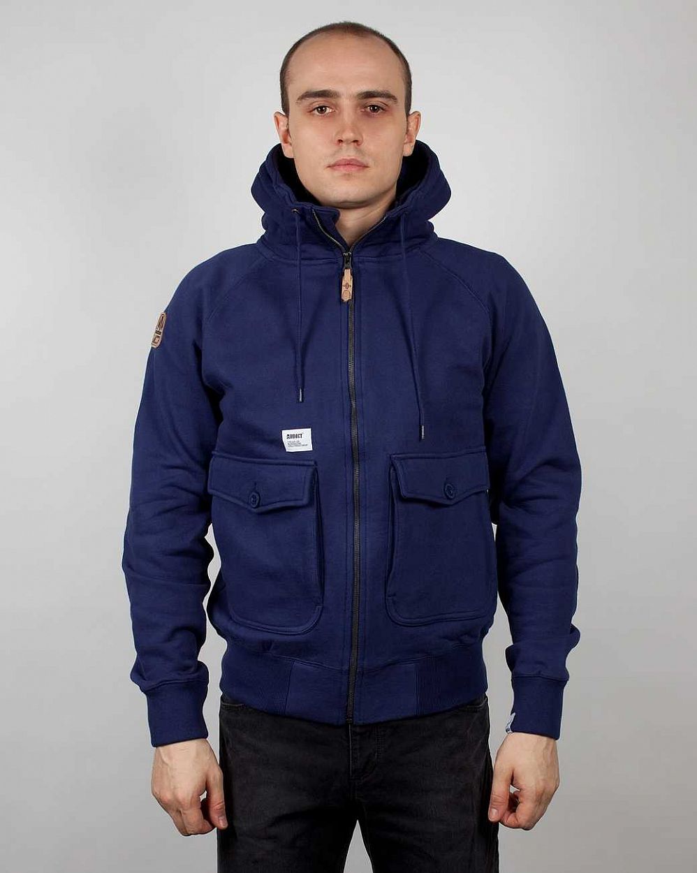 Толстовка Addict Patrol Sweat Blue-340 отзывы