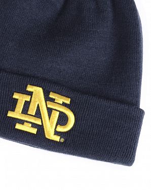 Шапка с подворотом '47 Brand Notre Dame Fighting Irish Gold Navy Шапка с подворотом '47 Brand Notre Dame Fighting Irish Gold Navy
