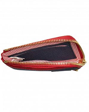Кошелек на молнии и слотом для карт Herschel Johnny NAVY RED Кошелек на молнии и слотом для карт Herschel Johnny NAVY RED