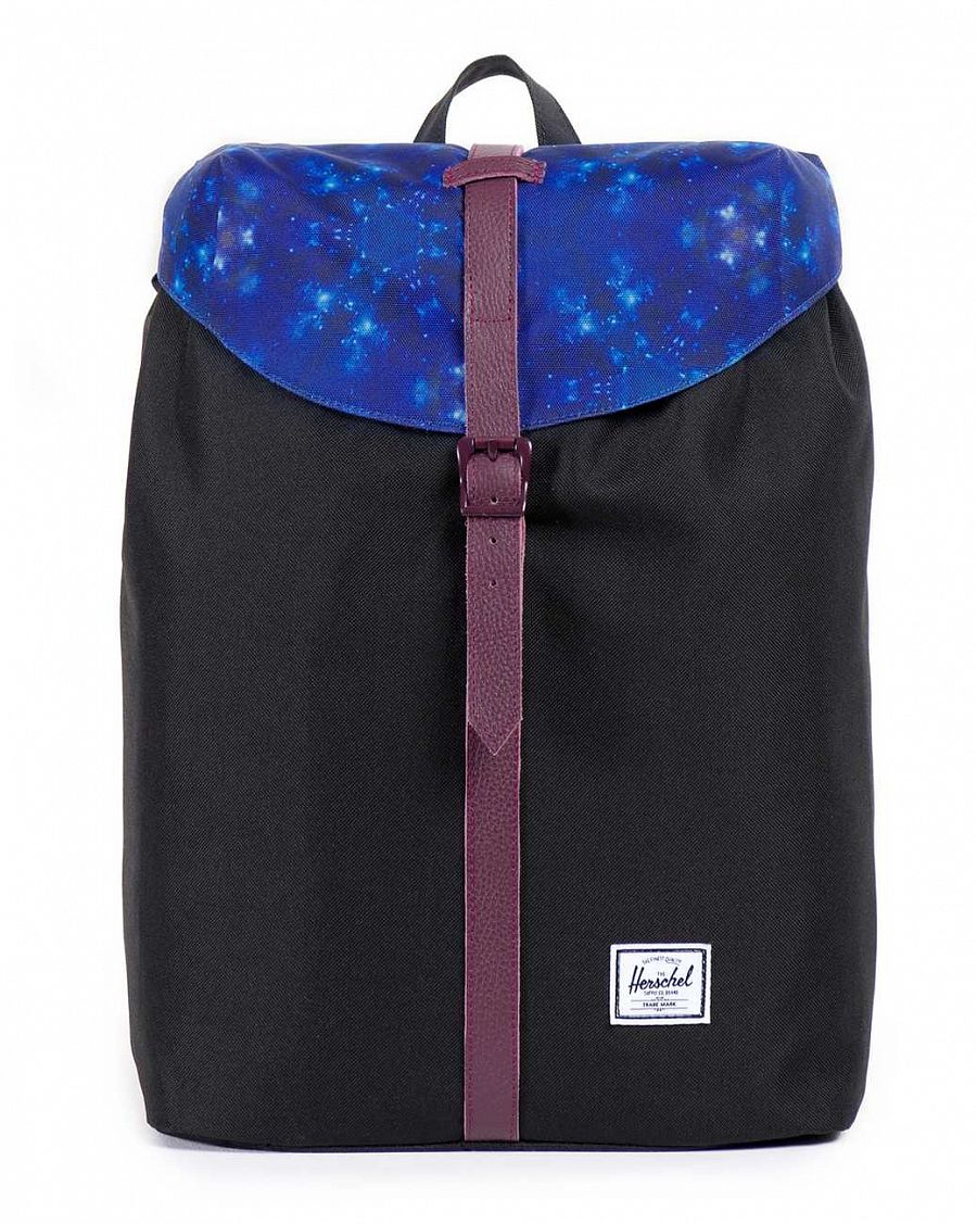 Рюкзак водоотталкивающий небольшой с отделом для 13 ноутбука Herschel Post Black Kaleidoscope отзывы Рюкзак водоотталкивающий небольшой с отделом для 13 ноутбука Herschel Post Black Kaleidoscope отзывы