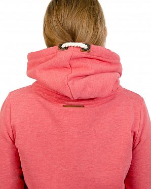 Толстовка женская с капюшоном Германия Naketano The Dark Sides Cherry Melange