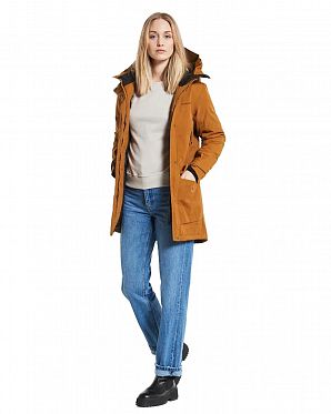 Водонепроницаемая утепленная парка женская Didriksons Frida 504302 Orange