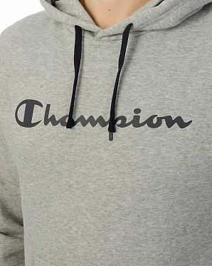 Толстовка мужская с капюшоном Champion Authentic American EM006 Grey Толстовка мужская с капюшоном Champion Authentic American EM006 Grey