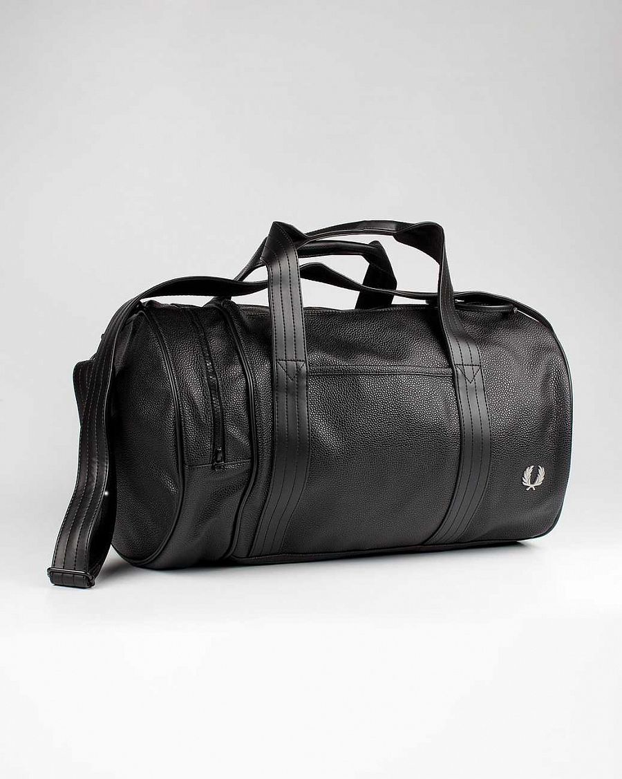 Сумка Fred Perry L1144 Scotch Grain Barrel Bag Black отзывы