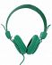 Наушники с микрофоном проводные WeSC Matte Conga On Ear Headphones Blarney Green