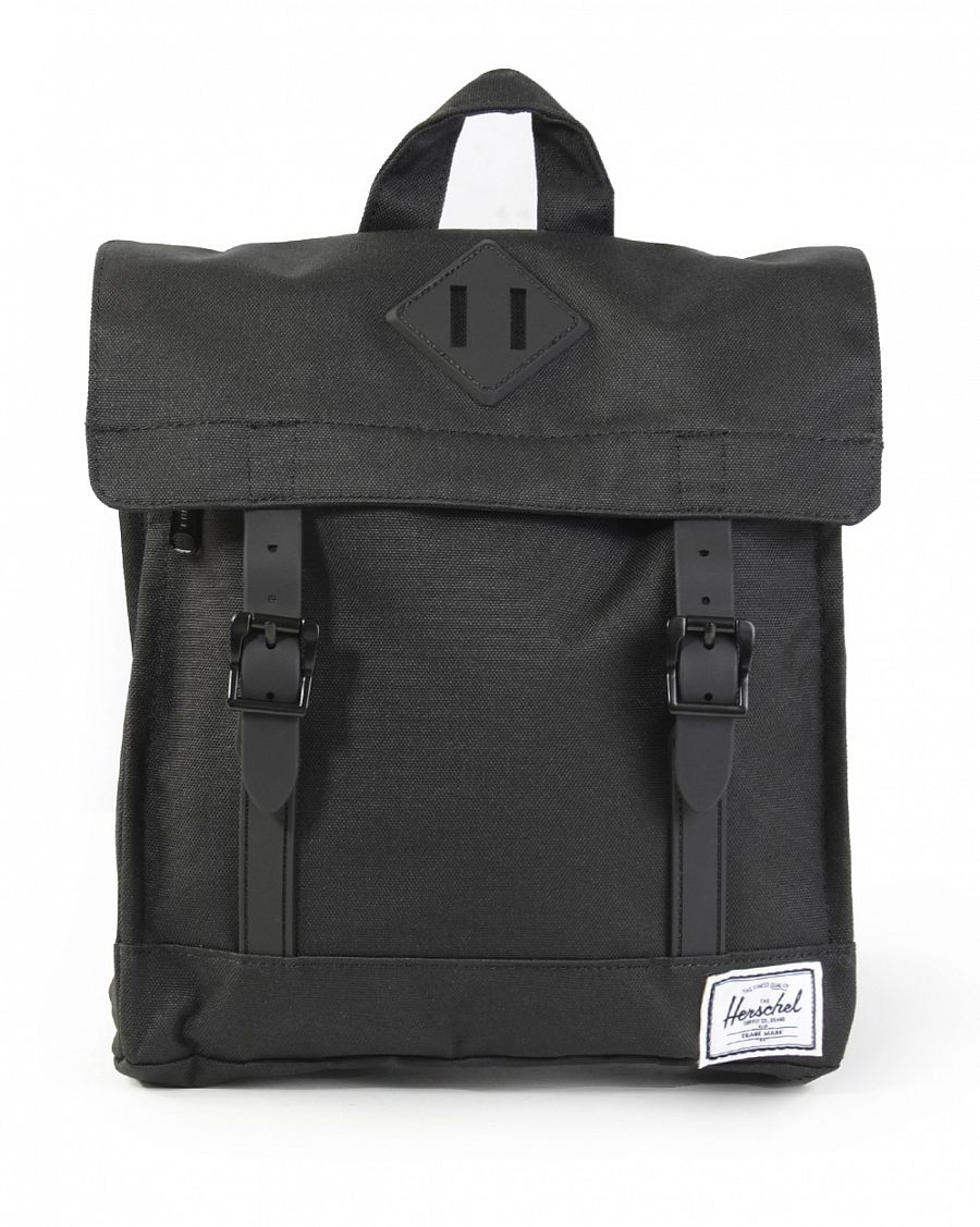 Рюкзак детский Herschel Survey Kids Black Black Rubber отзывы