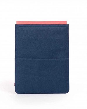 Чехол водоотталкивающий на кнопках Herschel Spokane iPad Air Navy Flamingo Чехол водоотталкивающий на кнопках Herschel Spokane iPad Air Navy Flamingo