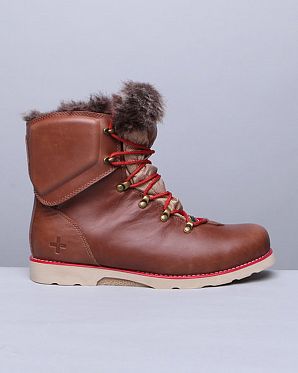 Ботинки мужские кожаные водонепроницаемые зимние Psyberia Hiker Brown Ботинки мужские кожаные водонепроницаемые зимние Psyberia Hiker Brown