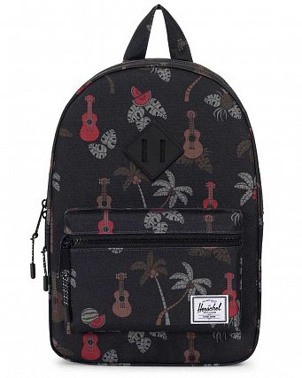 Рюкзак маленький Herschel Heritage Kids Black Ukulele