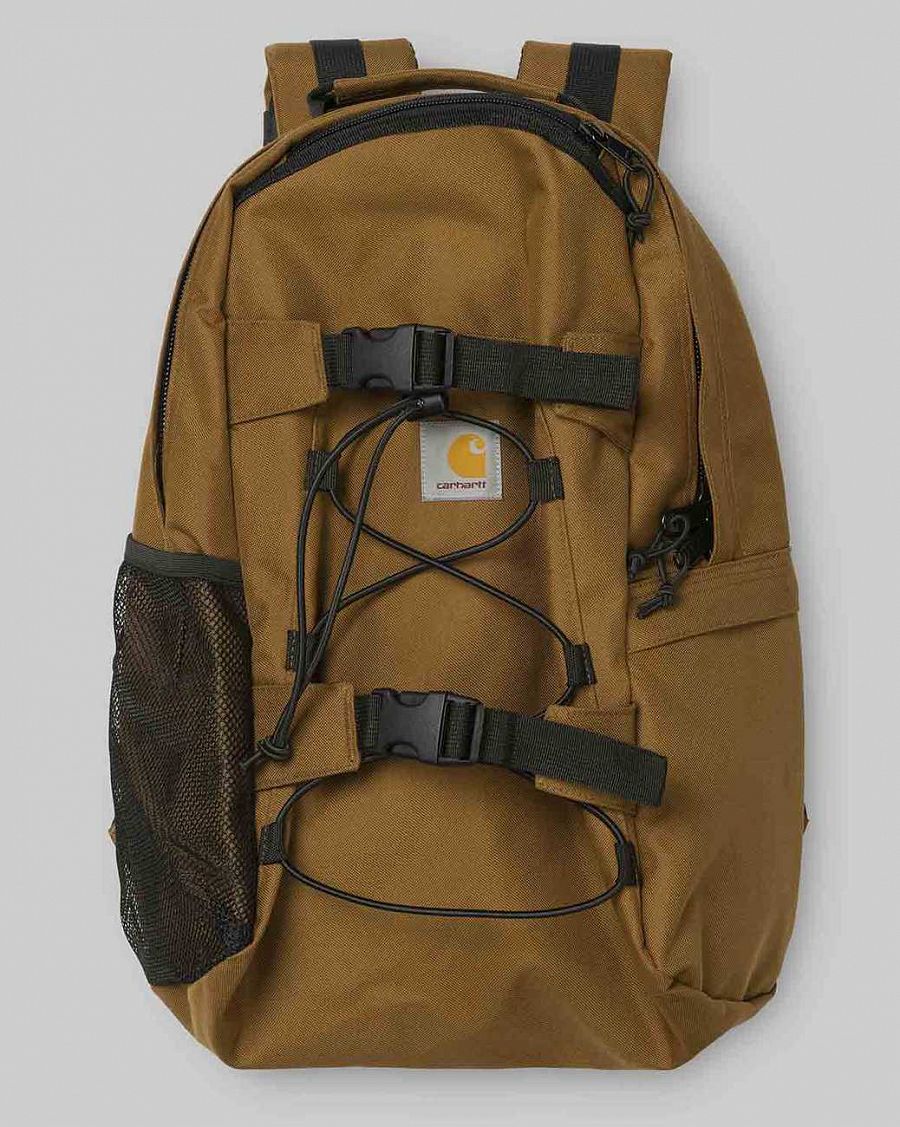 Рюкзак непромокаемый Carhartt WIP Kickflip Duck Canvas 11 Oz Brown отзывы