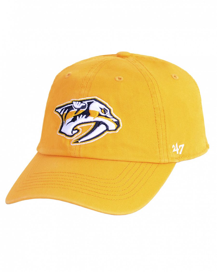 Бейсболка  '47 Brand Clean Nashville Predators Gold отзывы