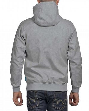 Ветровка водоотталкивающая на флисе Iriedaily Sober Grey