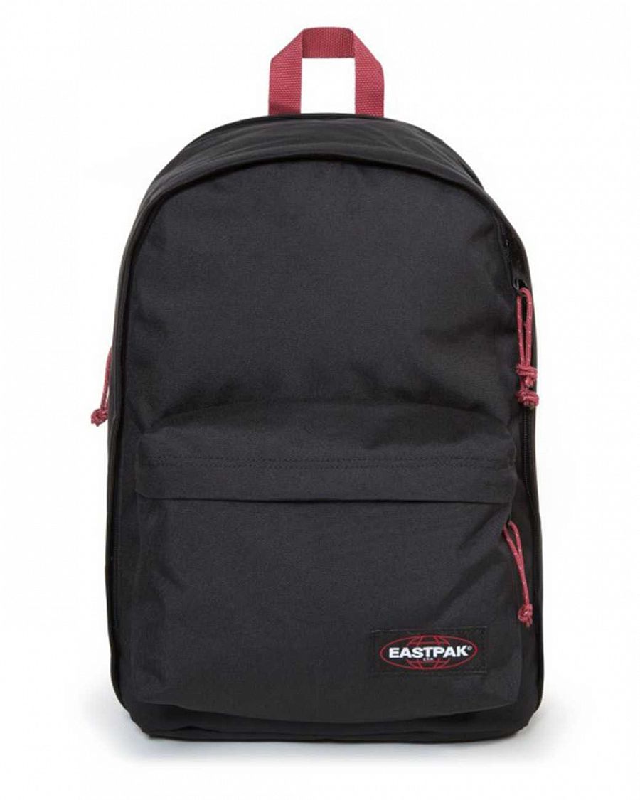 Рюкзак водоотталкивающий износоустойчивый с отделом 13-14 ноутбук Eastpak Back To Work Red отзывы