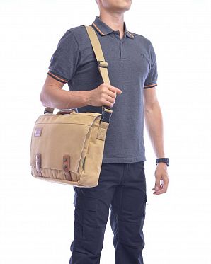 Сумка через плечо для ноутбука 15 YellowStone Straw Camo