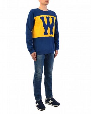 Толстовка мужская свитшот Wesc Franchise Blue Толстовка мужская свитшот Wesc Franchise Blue