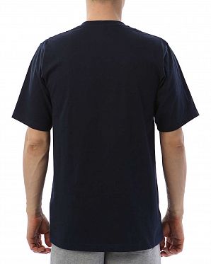 Футболка классическая свободная мужская Carhartt Navy Футболка классическая свободная мужская Carhartt Navy