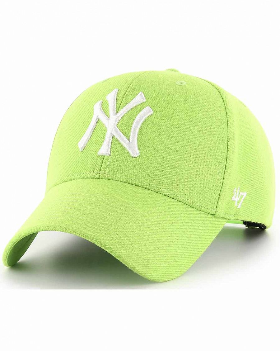 Бейсболка классическая с изогнутым козырьком '47 Brand MVP SNAPBACK New York Yankees LI Lime отзывы