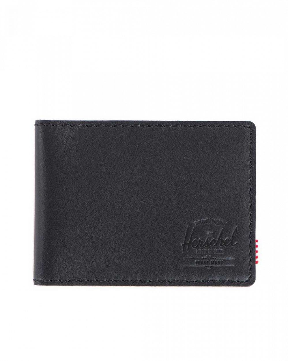 Кошелек-визитница Herschel LYLE WALLET PREMIUM Black отзывы