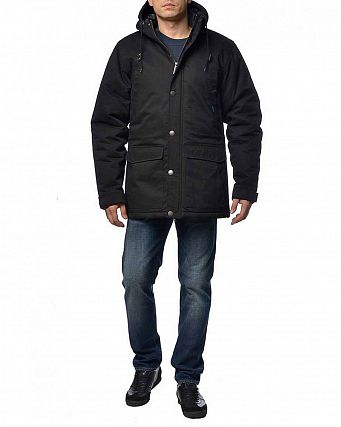 Парка мужская водоотталкивающая зимняя Iriedaily Goerlitzer Black