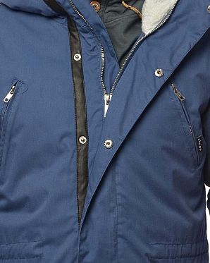 Парка мужская зимняя водоотталкивающая Швеция Elvine Lee Dusty Blue